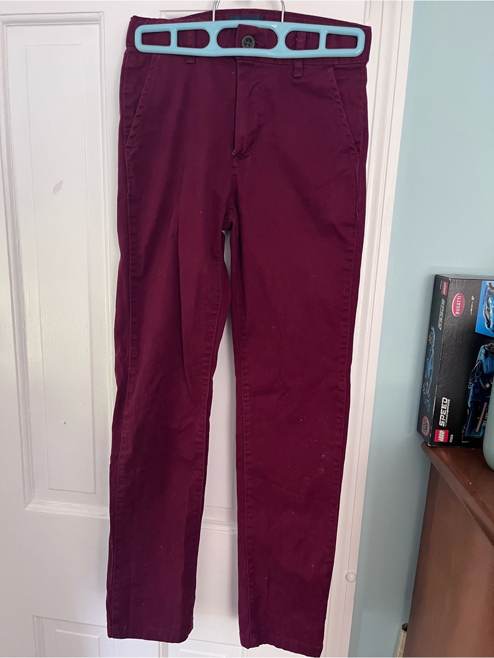 The Children's Place Burgundy Straight-Leg Chinos